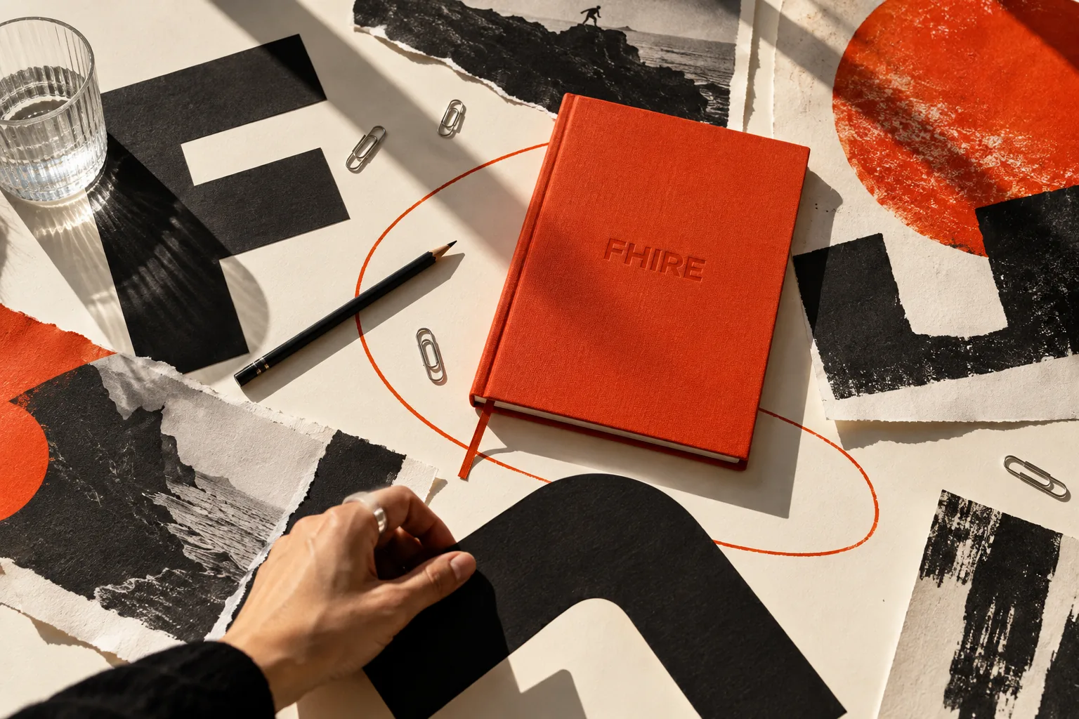 Creative project work in a studio
